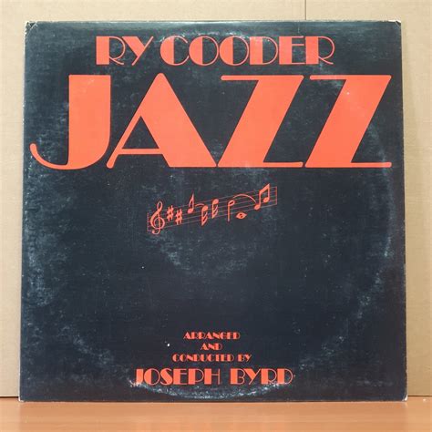 RY COODER - JAZZ (1978) - LP 2.EL PLAK