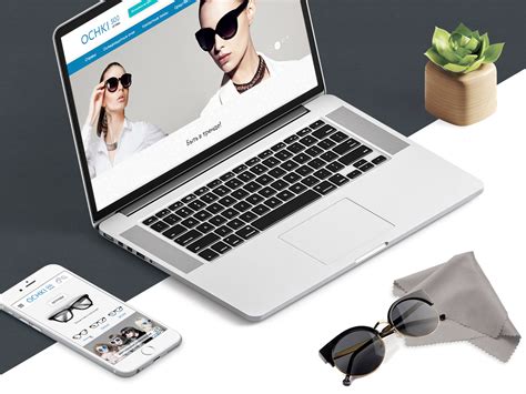 ochki500 shop on Behance