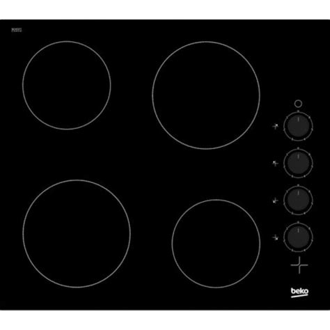 Beko 60cm Black Ceramic Hob HIC64102 - Expert Portlaoise