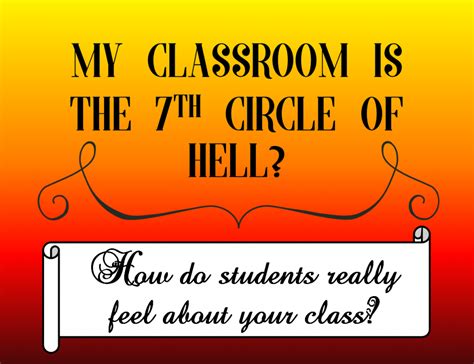 The 7th Circle of Hell: Is This the Way my Students Feel About my Class?