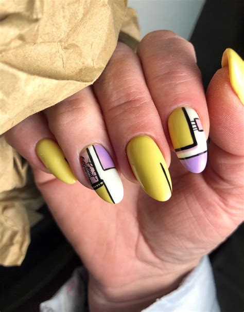 Жовтий манікюр | Nails, Beauty