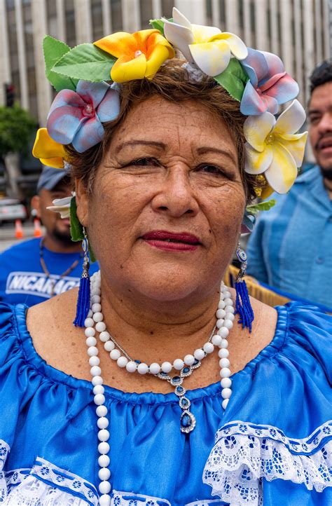 Nicaraguan Community of Los Angeles Marches Downtown for their Freedom
