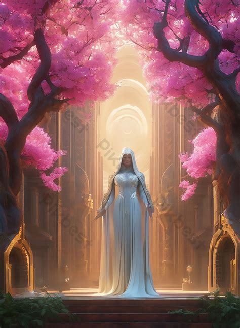 Symphony Of Colors And Fragrances Wallpaper Illustration | JPG Free ...
