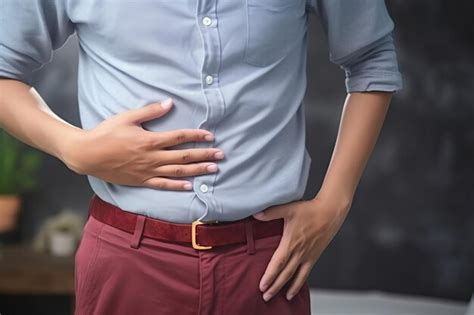 Premium Photo | Silent Torment Unraveling the Agony of Digestive Issues ...