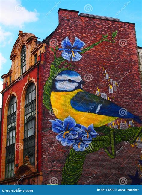 Street Art in Manchester, UK Editorial Photography - Image of grafitti