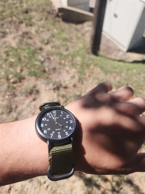[Timex Weekender XL (43mm)] The Beauty 40 bucks can get you : r/Watches