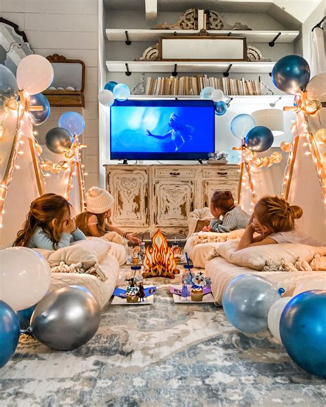 Frozen 2 Slumber Party Ideas! - Cotton Stem