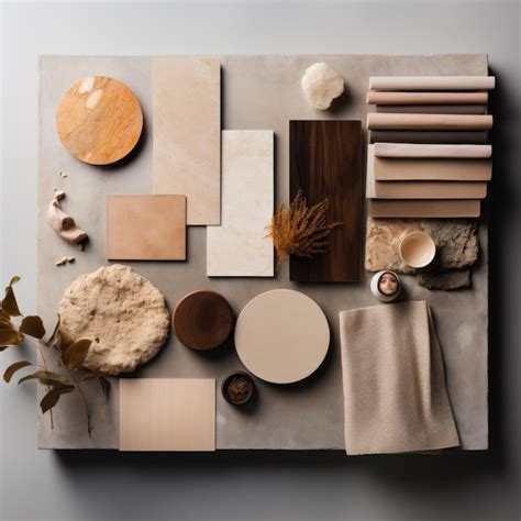 Premium Photo | Table showcasing a Variety of Materials