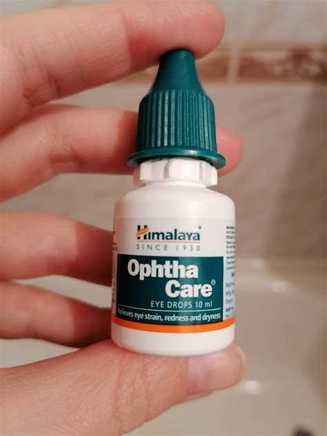 Оптикер (Ophthacare) лосьон от усталости глаз Himalaya | Хималая 10мл ...