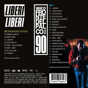 Liberi liberi - Fronte del palco. Live 90 (Remaster) - Vasco Rossi - CD ...