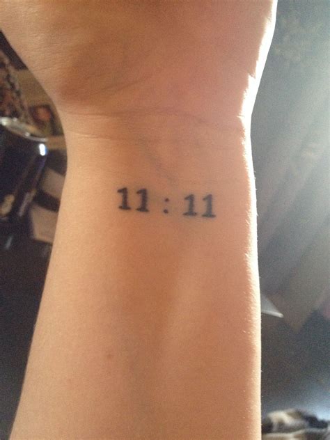 Meaningful 11 11 Tattoo Designs - Printable Calendars AT A GLANCE
