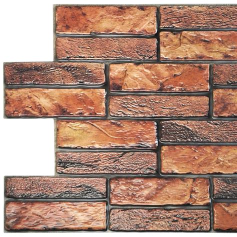 Faux Brick Wall Panel Home Depot – Wall Design Ideas
