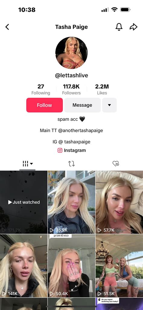 Tasha Paige : r/AussieTikTokSnark