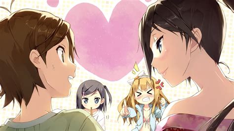 обои : Хентай Удзи - Варванаи Неко, Йокодера Юто, Цуцукакуши Цукико 