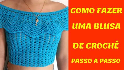 Blusa De Crochê Passo A Passo Pdf Grátis - Como fazer uma blusa de crochê para iniciantes passo a passo - YouTube