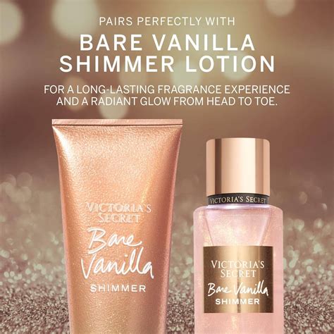 Victoria's Secret Bare Vanilla Shimmer 250 ml Body Mist For Women Buy ...