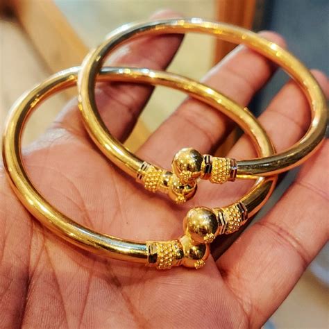 solid gold bangle solid gold rajwada bangle gold bangle