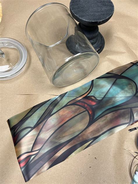 diy faux stained glass 2