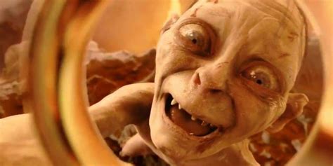 Why didn't Gollum just swallow the One Ring? Is he stupid? : r/lotrmemes