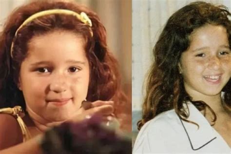 Como Está A Ritinha De História De Amor - Após 30 anos, como está atriz mirim que fez Ritinha em História de Amor ...