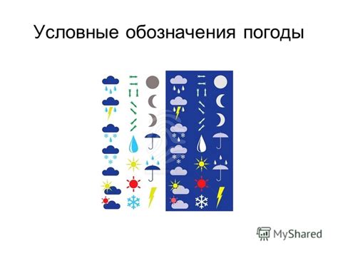 Обозначение Погоды Знаками - holywritstellar