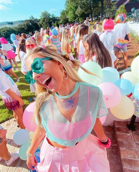 candyland bid day | Sorority outfits, Sorority bid day, Sorority work week