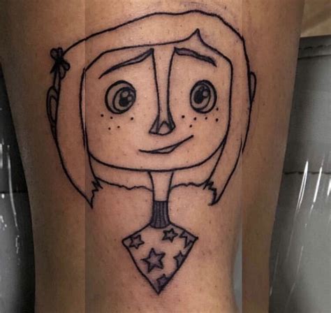 Coraline tattoo