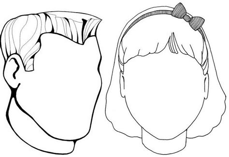 Pin on Kid's Face Coloring Pages for Boys and Girls