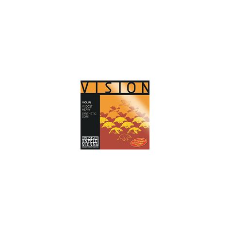 thomastik vision  violin strings strong  size set musicians friend