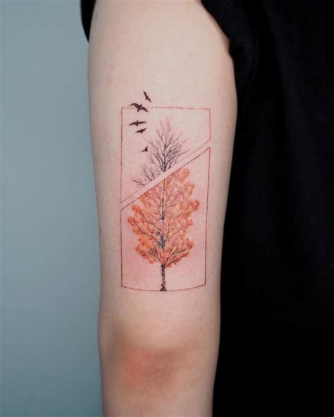 20 Fall-Inspired Tattoo Ideas | PS Beauty