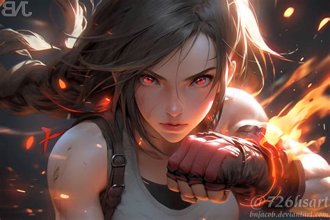 (Fan art) Final Fantasy VII - Tifa Lockhart 3 by BNJacob on DeviantArt