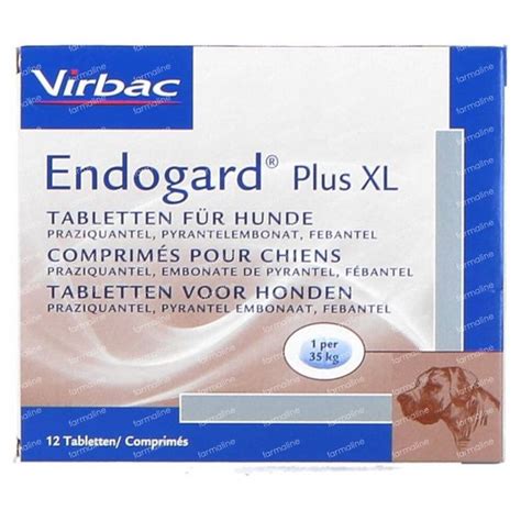 Virbac Endogard Plus XL Hond 12 tabletten hier online bestellen ...
