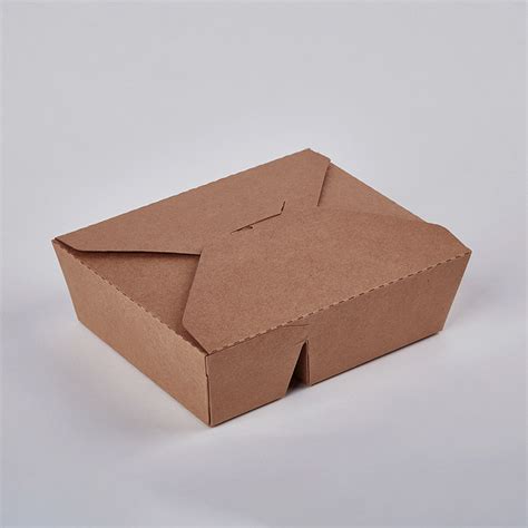 manufacturer  pfas custom food grade compartment paper lunch boxes