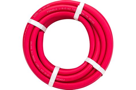 Рукав резиновый для газовой сварки I класс (9 мм; бухта 10 м) FOXWELD ...