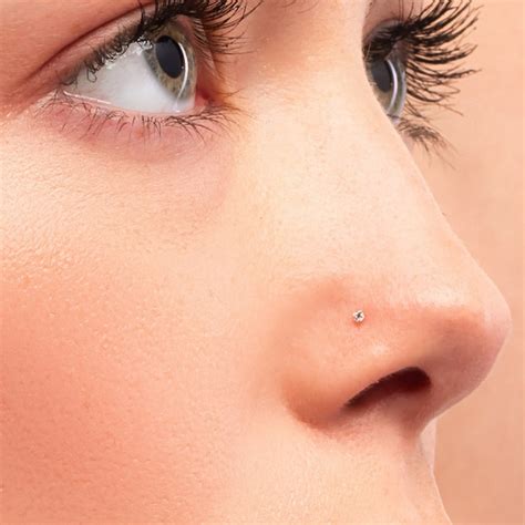 1mm Nose Stud - Etsy