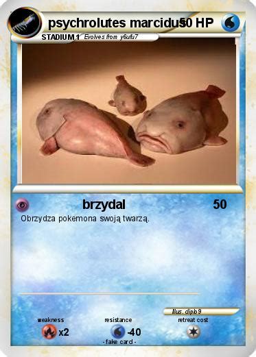 Pokémon psychrolutes marcidus - brzydal - Twoja własna karta pokemon