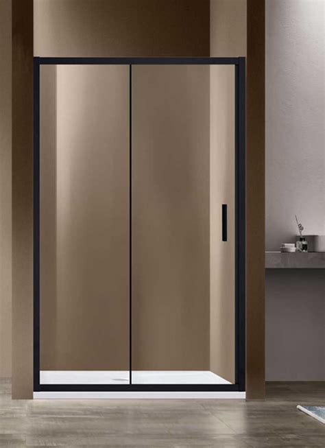 Раздвижная душевая дверь Vincea Garda VDS-1G black - купить в магазине ...