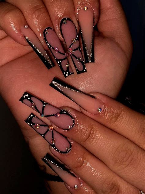Black nail designs – Artofit