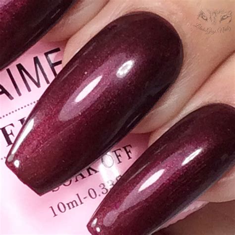 Aimeili Ruby Cherry Deep Dark Blood Red Carpet Nail Polish Colors