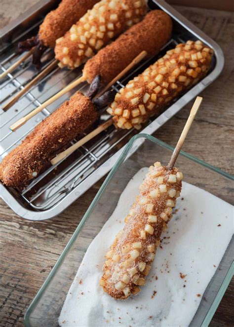 how to make korean corn dog 9