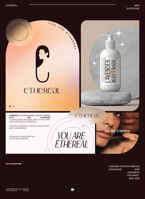 design portfolio mini brand showcase  acts