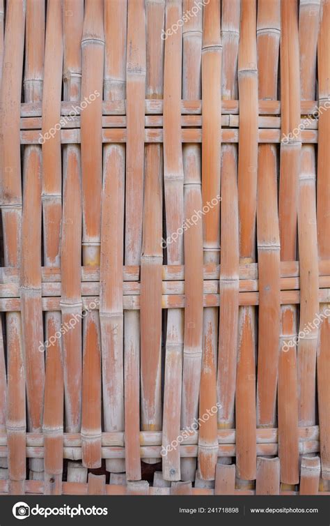 Wicker Bamboo Fence Fencing Materials Natural Origin Hedge Decorative ...