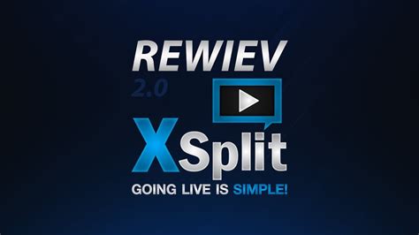 Review xSplit 2.0 - YouTube
