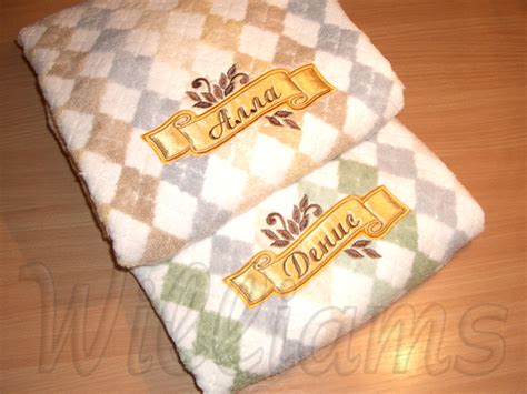 Вышивка на полотенцах | Projects with Machine Embroidery