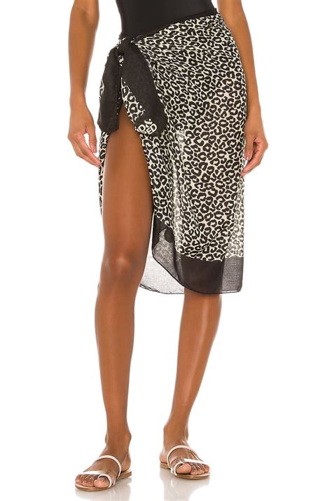 Solid & Striped Pareo in Leopard | REVOLVE