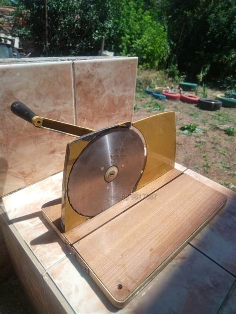 Сгъваема колбасорезачка за рязане на слайс месо, колбаси, хляб и ...