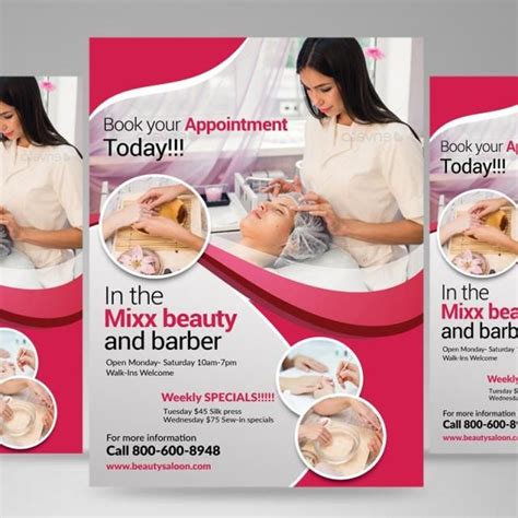 Beauty Flyer | Flyer and poster design, Spa flyer, Flyer