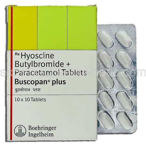 Buscopan Plus Tablet | İlaç Çeşitleri