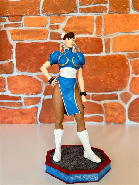 Chun-li Figurechun-li Street Fighterchun-li Street Fighter - Etsy Ireland