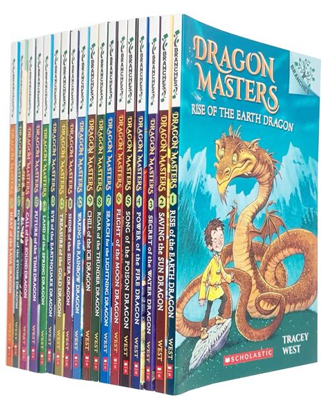 Dragon Masters Series 18 Books Collection Set By Tracey West (Rise of